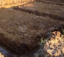Terrassement - vide sanitaire de 1,20m