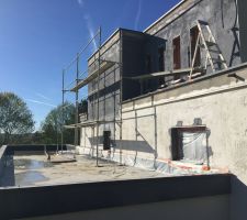 Première couche d'accroche