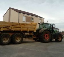 Terrassier en plein boulot