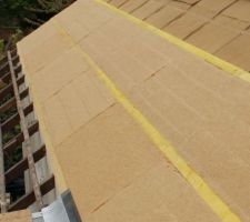 Mise en place de l'isolant