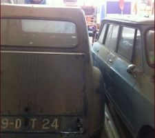 Gérard a commencé à démonter la 2CV ( AZ 1959 )