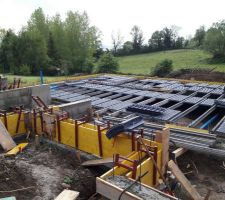 Poutrelles BA et hourdis en PVC