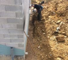 Sable + Cailloux sur les souches