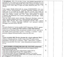 Descriptif des ouvrages et prestations