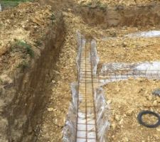 Fondation = Bache + Ferraille