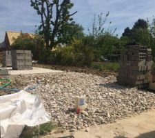 Mon Mari &agrave; refait un beau chemin d'acc&egrave;s tout neuf ??