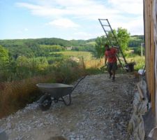 Mise en place du concassé