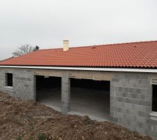 Le salon-salle à manger plein sud