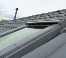 Installation velux 55*98 suite