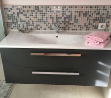 Ensemble salle d'eau chambre amis Burgbad