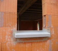 Couverture - Mise en place des rebords de fenetres