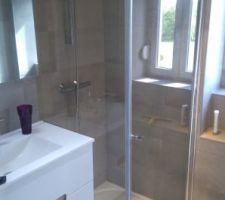 Remplacement cabine de douche