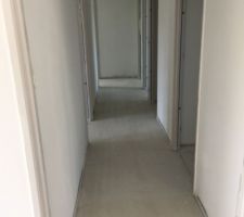 Ponçage de la chape