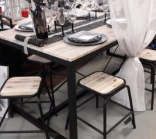 Tabouret pour îlot