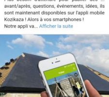 Utilisation de notre maison sur KoziKaza, trop content !