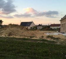 En attendant le nouveau carrelage reprise du terrassement