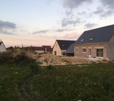 En attendant le nouveau carrelage reprise du terrassement