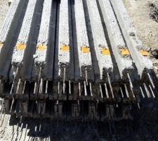 Livraison des poutres