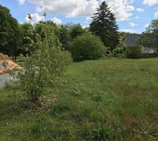 Bornage de l'emplacement de la maison