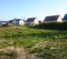 Implantation de la maison selon les plans