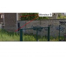 Vue Google du terrain