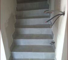 20 septembre : escalier fini