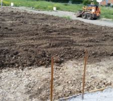 Remblai périphérique + terrain