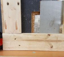 Etabli DIY - Détail d'une porte - Marquage/repères