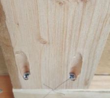 Etabli DIY - Détail d'une porte - Détail de l'assemblage