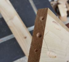 Etabli DIY - Détail d'une porte