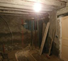 Ouverture passage entre couloir et chambres