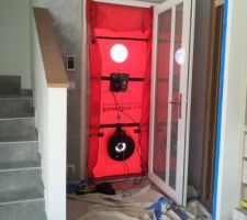Test de la porte soufflante