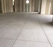 Pièce de vie
Carreaux 60*60
