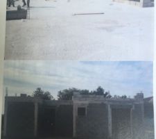Toit terasse 
Vue arriere de la maison

Desole pour la qualite d'image