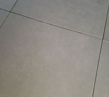 Pose du carrelage