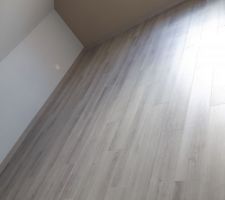 Pose du parquet par nos soins