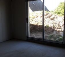 Placo terminé. Chambre