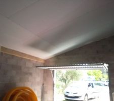 ISOLATION DE LA MOITIE DU GARAGE