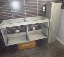 Test avant installation meuble sdb
