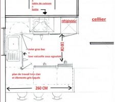 1er dessin de la cuisine