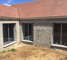 ça y est, maison hors d'eau et hors d'air