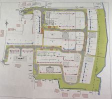 Plan des lotissements bertin
partie basse nexity
partie haute particed foncierimmo
d&eacute;limit&eacute;es par une ligne rose