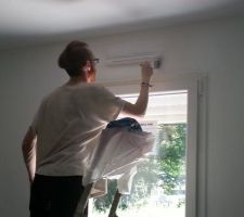 Sous couche murs par nous, et peinture plafond pro