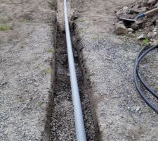 Préparation drainage fondation et eaux pluviales