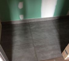 Carrelage salle de bain du bas
