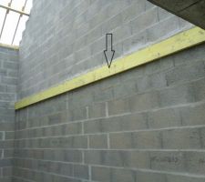 Mise en place d'un lundiers pour futur plancher