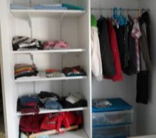 Placard de la chambre de mon fils