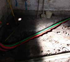 Arrivée electrique garage