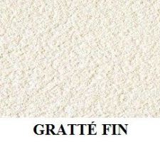 Enduit gratt&eacute; couleur blanc de la c&ocirc;te de marque PRB