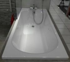 Baignoire 170x75 antidérapante